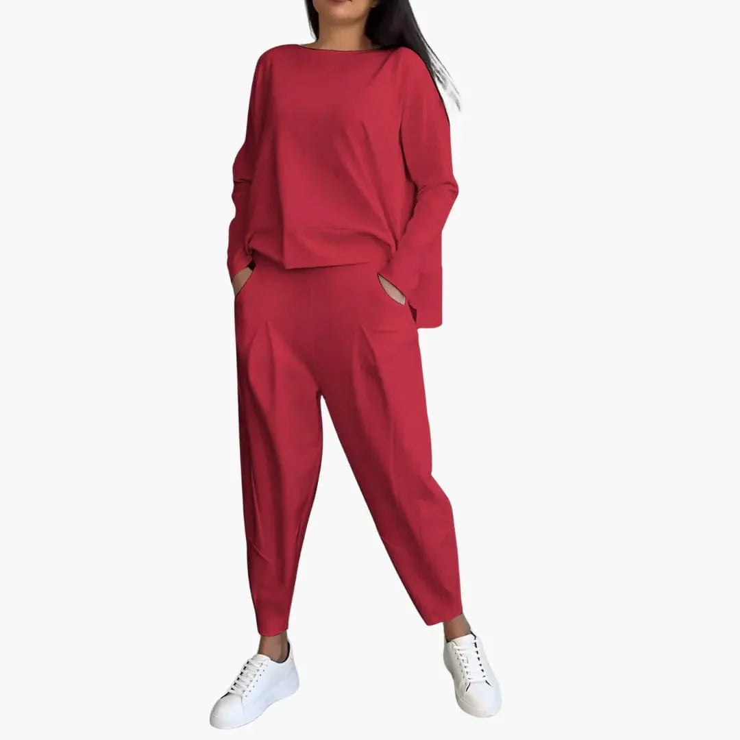Emily - Two-Piece Round Neck Set