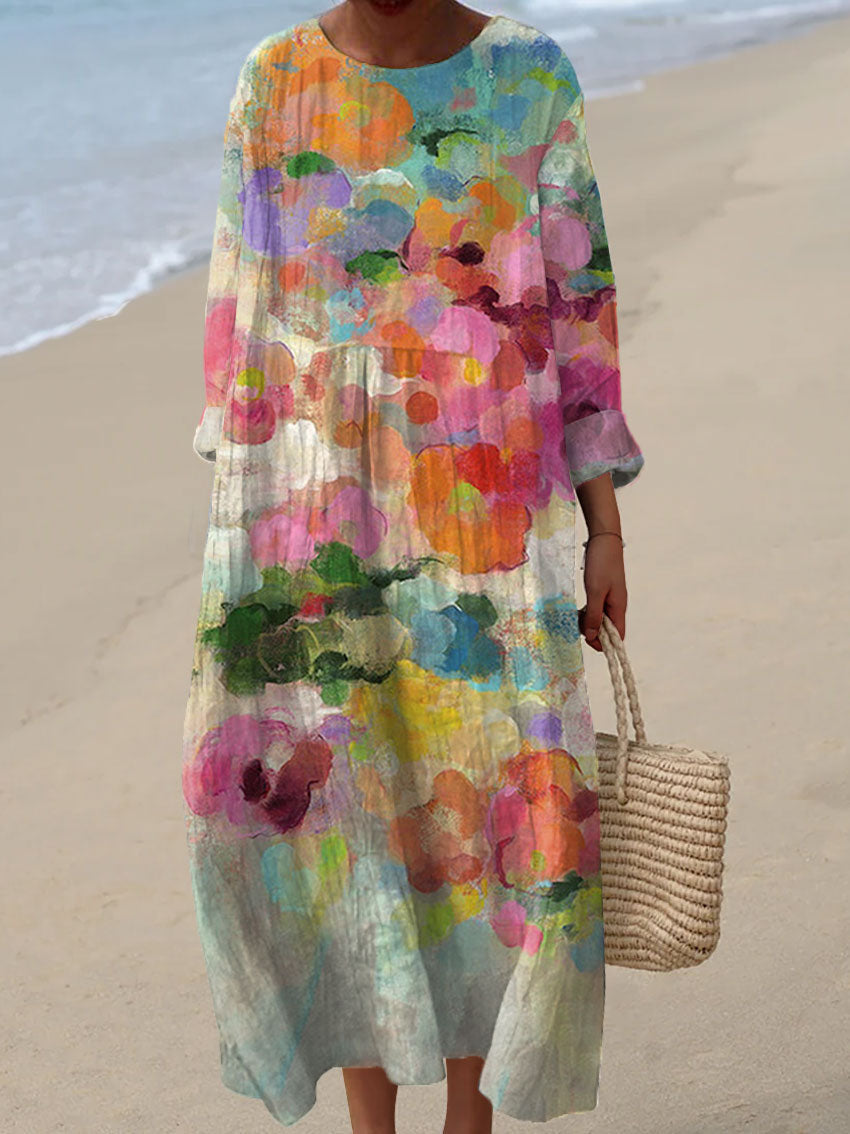 Nathalia | Eden Linen Dress