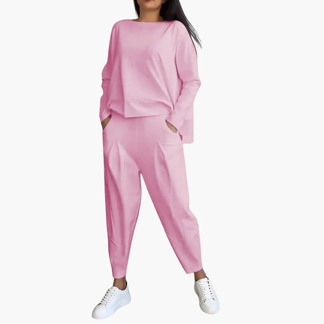 Emily - Two-Piece Round Neck Set