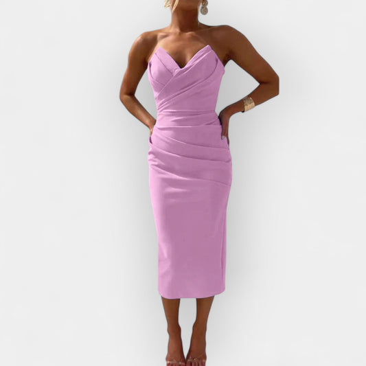 Fitted Midi Dress
