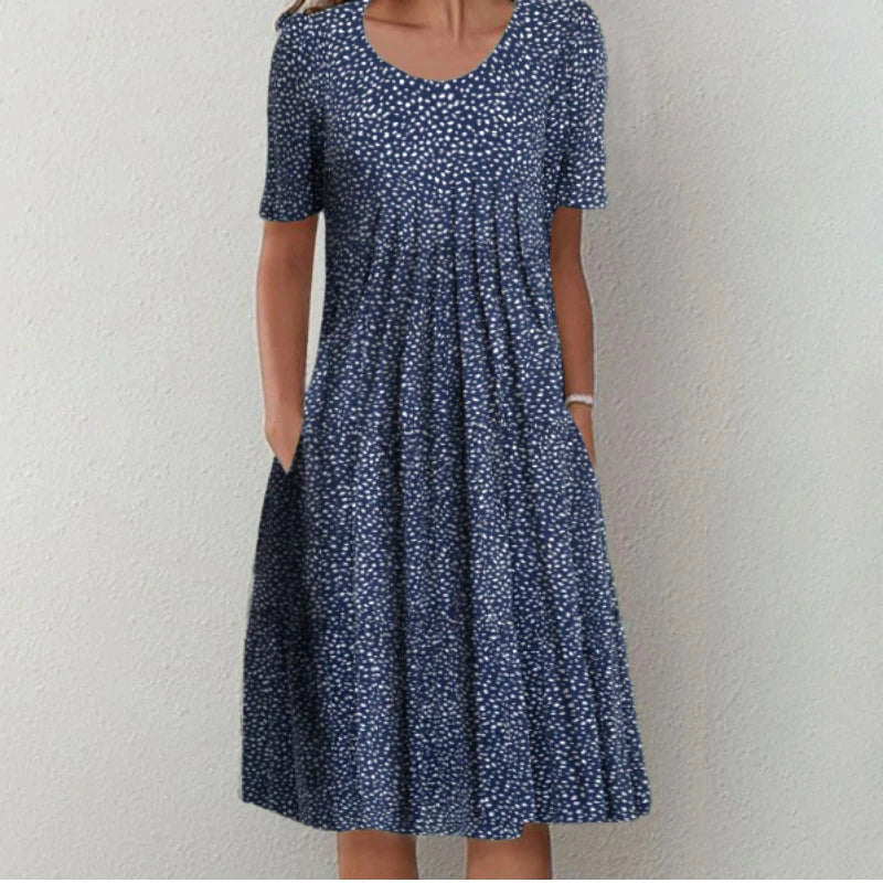 Rose™ | Stylish and Casual Floral Dress with Pockets