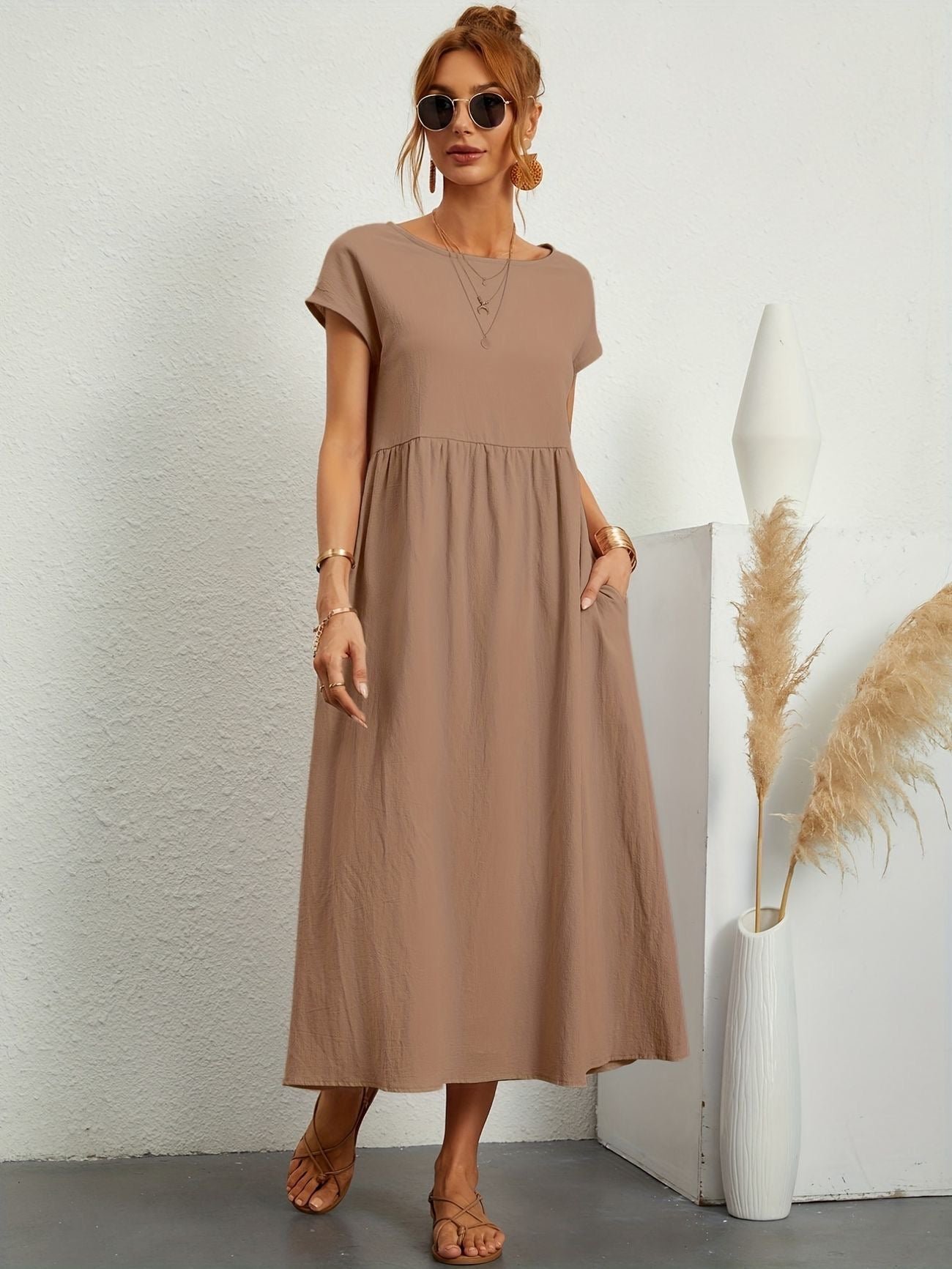 Beige / 5XL