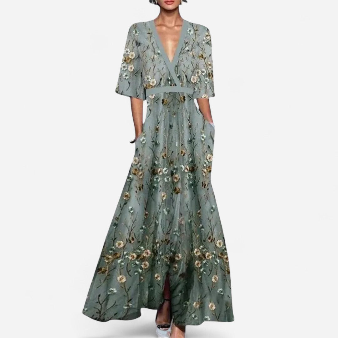 MIRIAM | Elegant Short Sleeve Dress